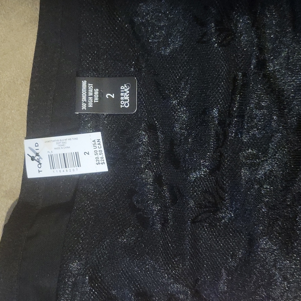 Torrid Thong Size 2